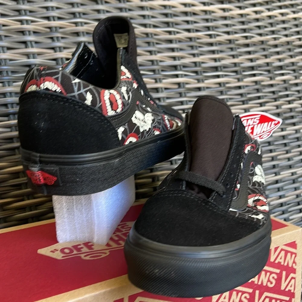 Vans Old Skool Glow Frights Black/Black MENS - Picture 10 of 16
